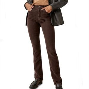 Reformation Peyton High Rise Bootcut Corduroy Pants